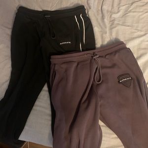 2 Alphalete joggers